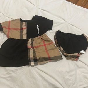 Baby burberry dress